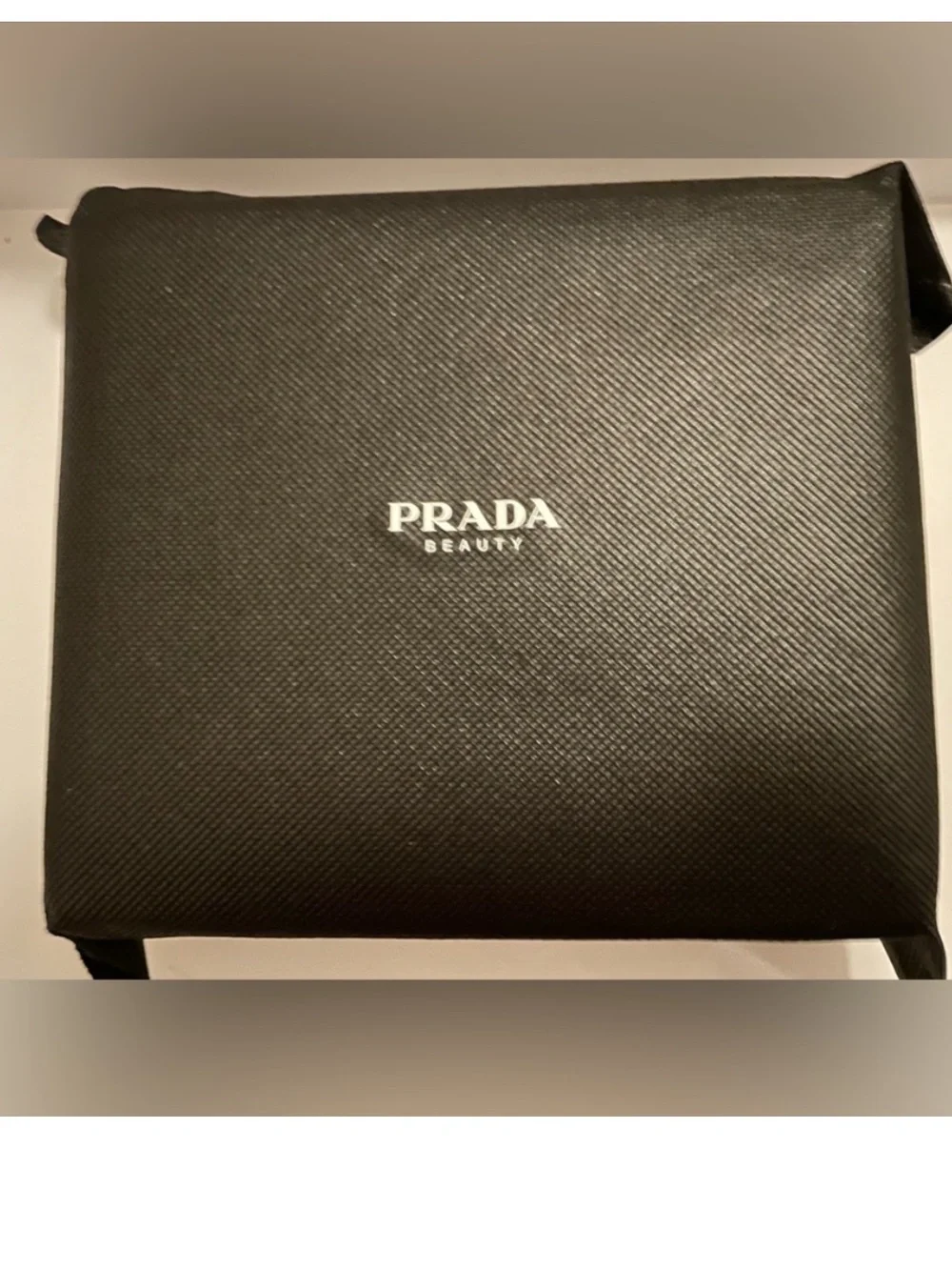 Prada Pink and Black Makeup Case with beauty bundle